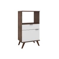 Paneleiro De Cozinha Modulado Retrô C- 1 Porta E 1 Gaveta Rustico-branco - Movelbento - 5