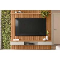 Módulo Nicho 220cm P- Painel De Sala Nature-off White - Linea Brasil - 4