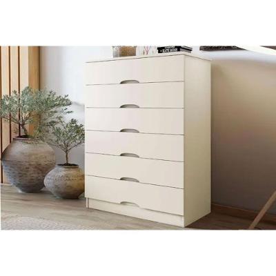 Cômoda Solteiro Sevilha C- 6 Gavetas Off White - Europa