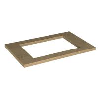 Tampo De Cozinha Modulado P- Cooktop édez Ph 3048 4 Bocas 80cm Carvalho Nature - Herval - 1