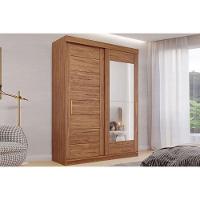 Guarda Roupas 2 Portas De Correr (1 C- Espelho) E 3 Gavetas Liz Branco - Panan - 3