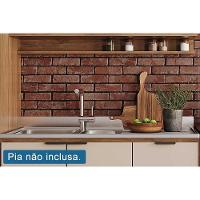 Cozinha Modulada Carraro Alpha Alpha 5 Peças (2aéreos+1balcão+2paneleiros) C5p135 Freijo-off White-carraro - 5