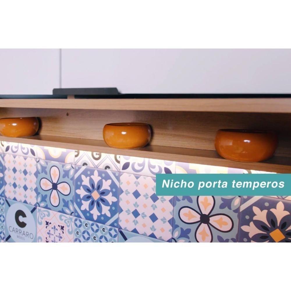 Cozinha Modulada Carraro Alpha Alpha 3 Peças (2aéreos+1balcão) C3p30 Freijo-off White-carraro - 8