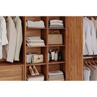 Guarda Roupa 6 Portas E 5 Gavetas C- 1 Espelho Interno Aurora Cinamomo-grafiato - Panan - 6