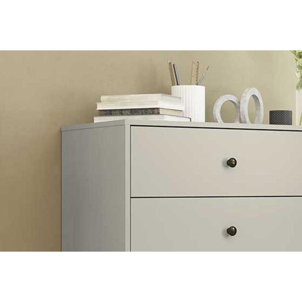 Cômoda Solteiro Mb 1059 C- 1 Porta E 4 Gavetas 100cm Mel - Movelbento - 8