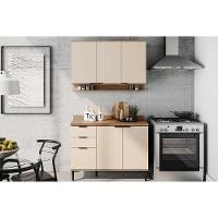 Cozinha Modulada Completa Alpha 2 Peças (1aéreo+1balcão) C2p53 Freijo-off White - Carraro - 1