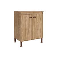 Gabinete De Cozinha Modulado C- Tampo Torino C- 2 Portas 70cm Mel - Movelbento - 6