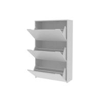 Armário Sapateira Solteiro Sa-3405 C- 3 Portas Branco - Tecno Mobili - 1