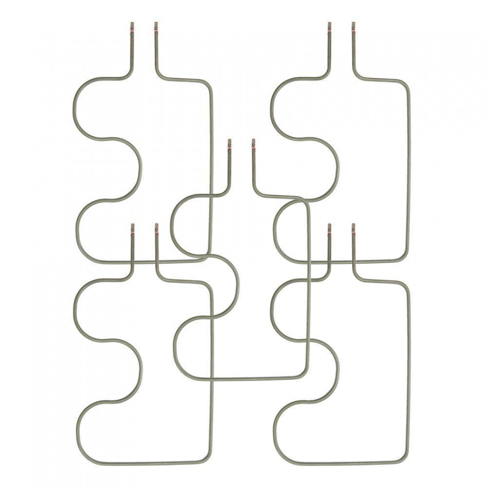 Kit Resistência Inferior Para Forno SMART60S 110V - 5 Peças Verde 110V - 1