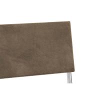 Cadeira De Cozinha Zaria 2c128cr Aço Kit 2 Un Cromado-linho Bege Fendi - Kappesberg