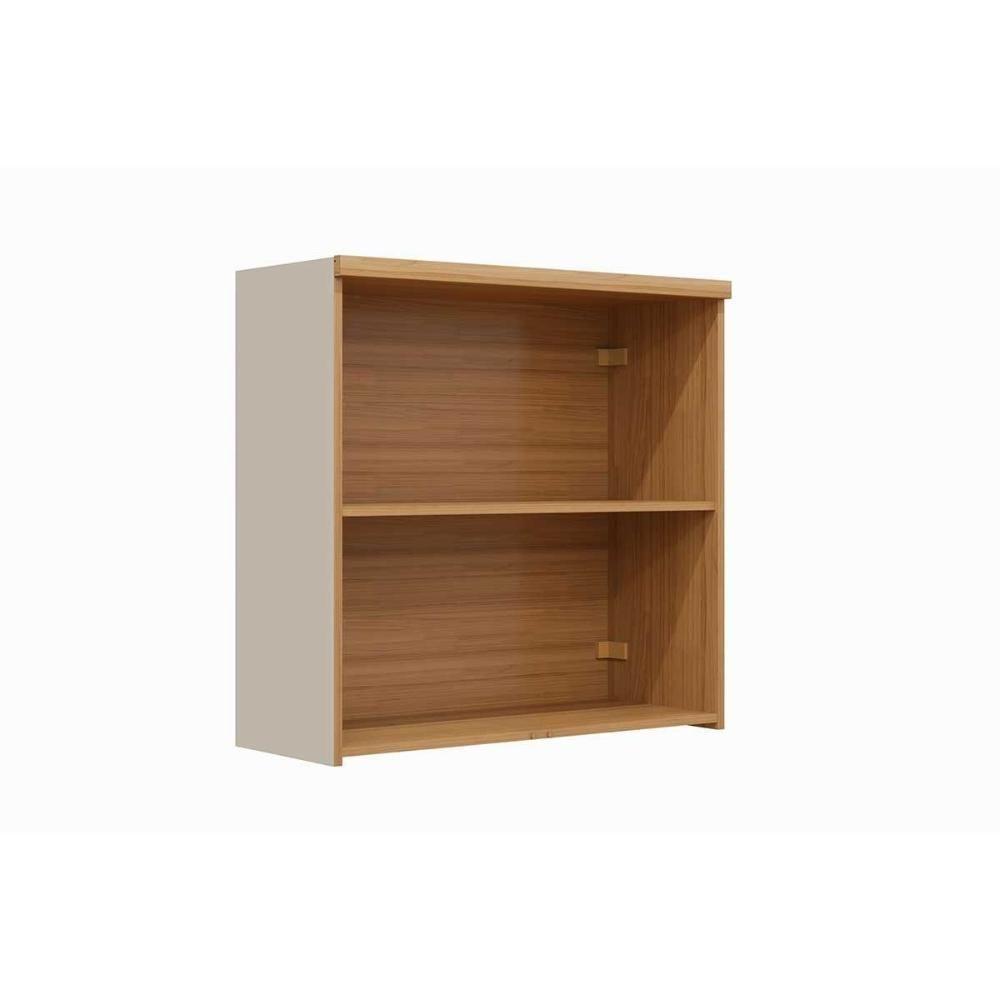 Armário De Cozinha Modulado Allure C- 2 Portas 80cm Jequitiba-gris Fosco - Linea Brasil - 6