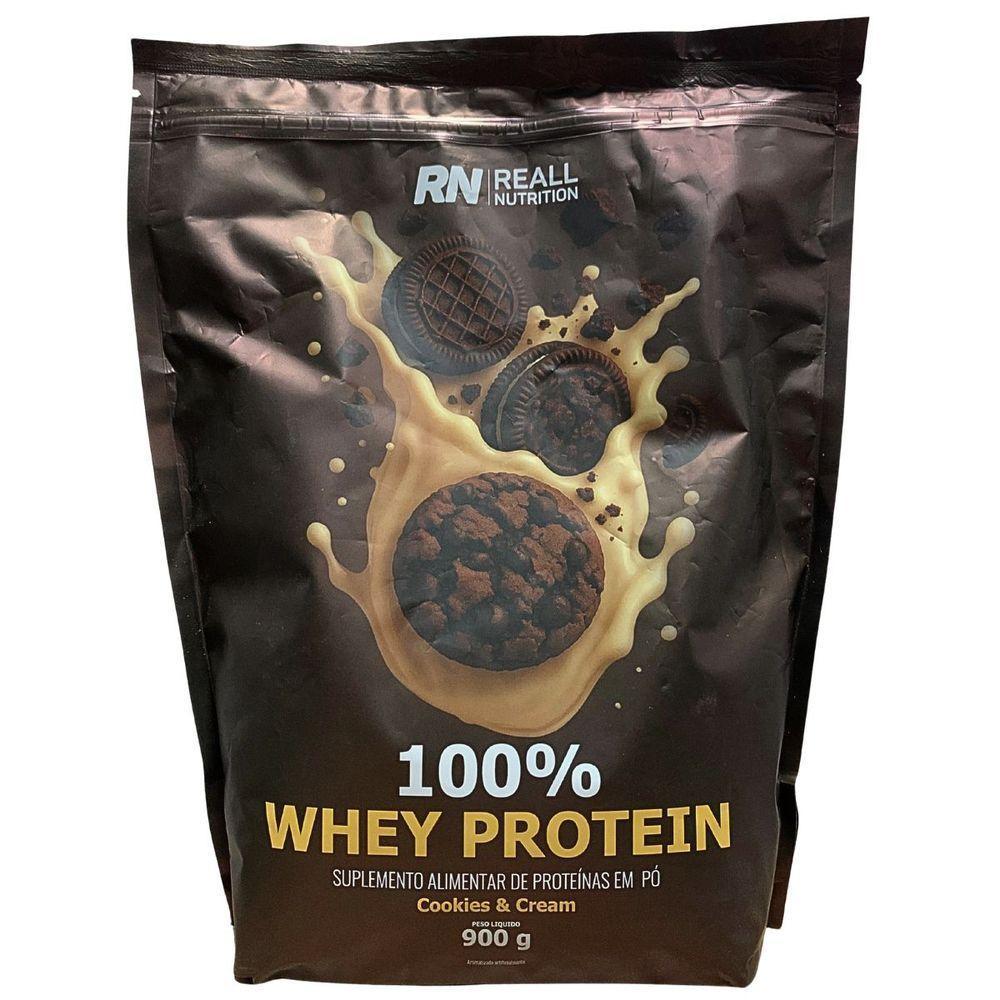 Kit Termogênico Dimethylex + Creatina 300g + Whey 100% Puro Sabor Cookies Cream - 6