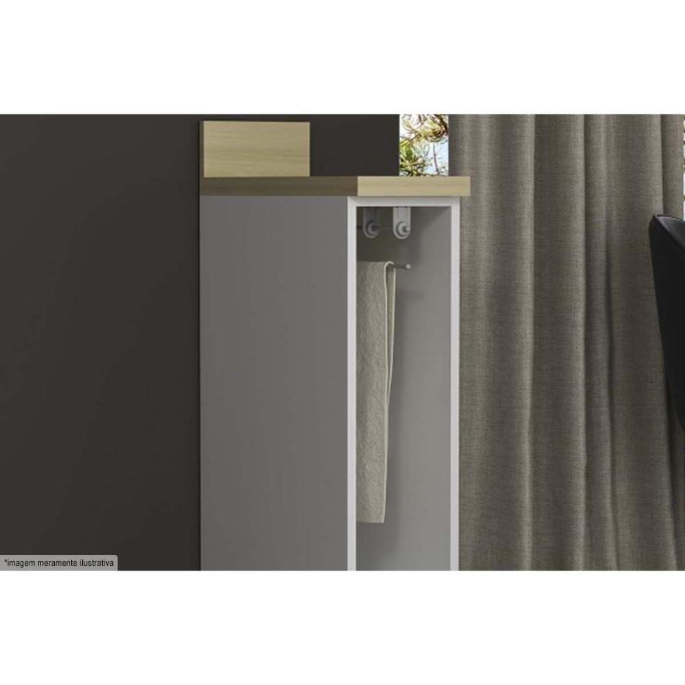 Nicho De Cozinha Modulado Cz-3304 Toalheiro 20cm Branco - Tecno Mobili - 3