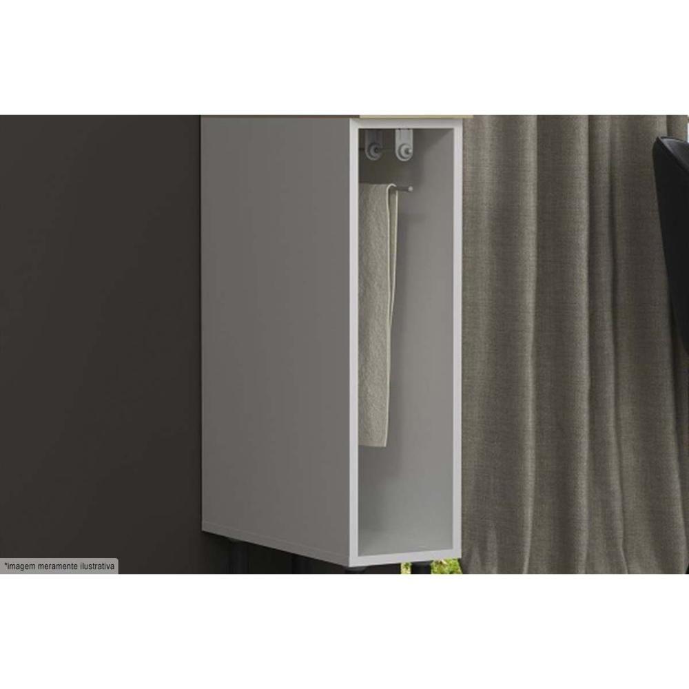 Nicho De Cozinha Modulado Cz-3304 Toalheiro 20cm Branco - Tecno Mobili - 4