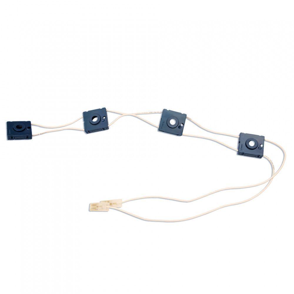 Interruptor Catenário Para Cooktop 4 Bocas 1 Unidade Azul Bivolt - 1