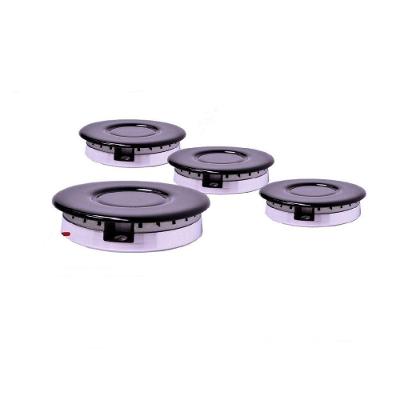 Kit Queimadores + Espalhadores Sabaf Para Cooktop 4 Bocas