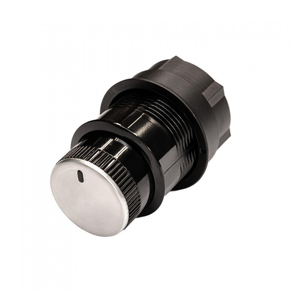 Botão Giratório Retrátil Para Forno De Embutir Prata Bivolt - 2