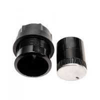 Botão Giratório Retrátil Para Forno De Embutir Prata Bivolt - 3