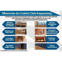 Módulos De Cozinha Kappesberg Ciela Balcão C- Tampo Ciela R624 P- Forno 80cm Canela-kappesberg - 5