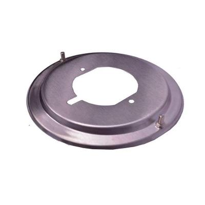 Flange Inox Grande Para Cooktop Com Pino 1 Unidade Inox