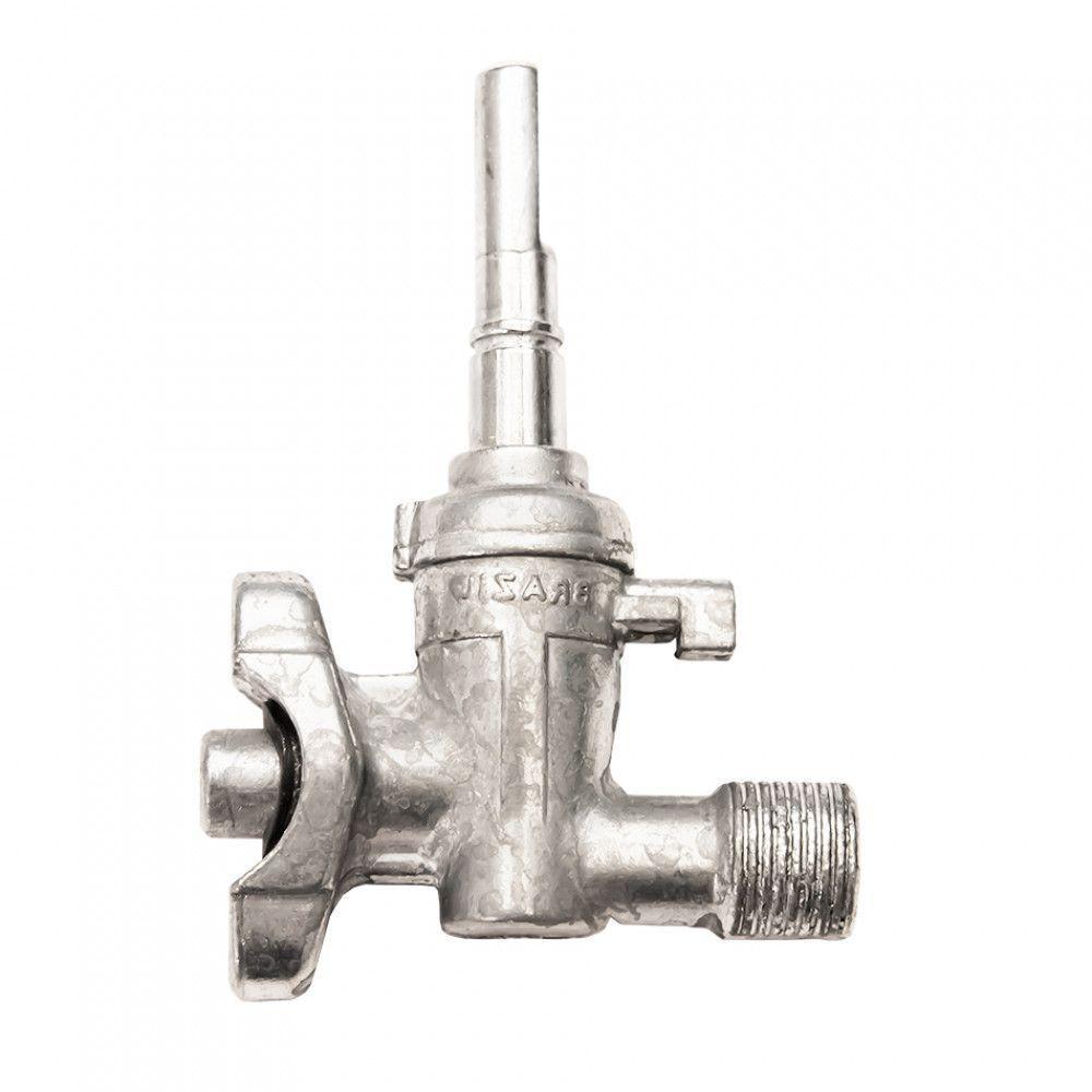 Registro Swicth Do Gás Da Boca Tripla Chama Para Cooktop Prata - 1