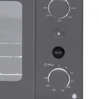 Interruptor Com Botão Do Grill Dourador Para Fornos Preto Bivolt