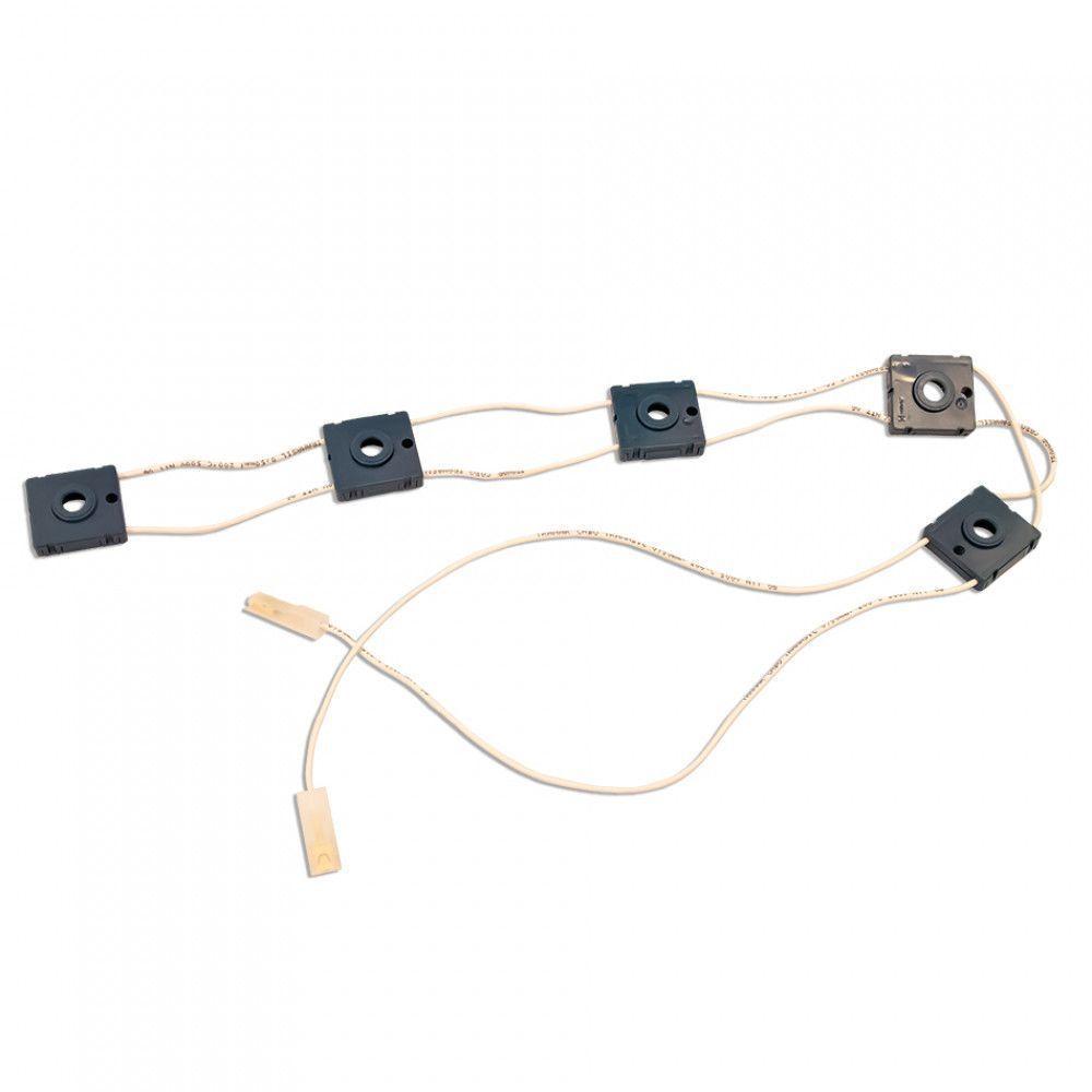 Interruptor Catenário Para Cooktop 5 Bocas 1 Unidade Azul Bivolt - 1