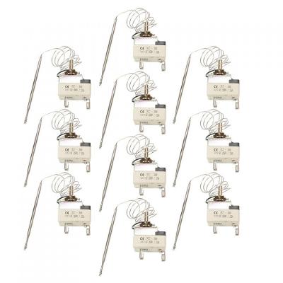 Kit Termostato Haste Longa Forno Elétrico - 10Peças Metálico Bivolt