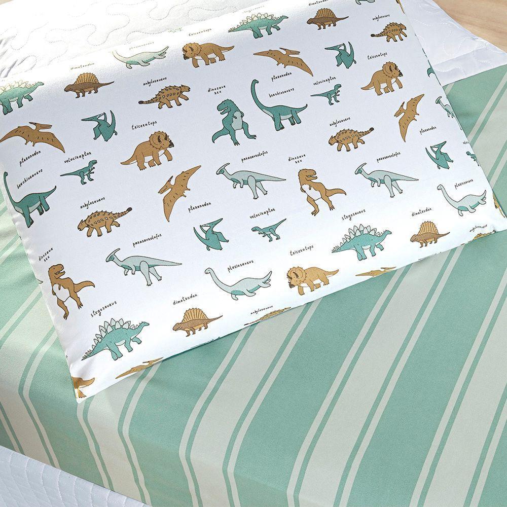 Jogo De Cama Lençol Kidsteem Solteiro Dinossauro 2 Pçs - 100% Poliéster - 3