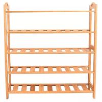 Sapateira Em Bambu Organizador Estante Com 5 Prateleiras 15 Pares Sapatos Organizador Casa Ecologico
