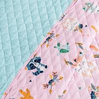 Cobre Leito Kidsteem Solteiro Micropercal Foxy 2 Peças - 100% Poliéster - 5