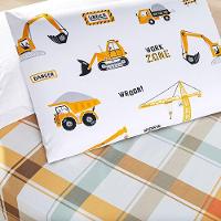 Coordenado Cobre Leito E Lençol Kidsteem Solteiro Manny 5 Pçs - 100% Poliéster - 5