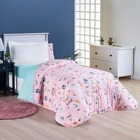Edredom Kidsteem Solteiro Dupla Face Micropercal Foxy - 100% Poliéster - 3