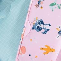 Edredom Kidsteem Solteiro Dupla Face Micropercal Foxy - 100% Poliéster - 5