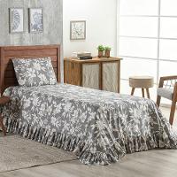 Colcha Queen Pratica 3 Peças - Cor 6 - 100% Poliéster - 2