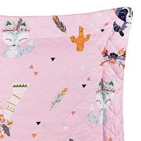 Coordenado Cobre Leito E Lençol Kidsteem Solteiro Foxy 5 Pçs - 100% Poliéster - 3