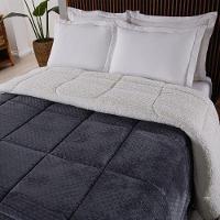 Edredom Coberdrom Phoa Especial Pesado King - Chumbo - 100% Poliéster - 2