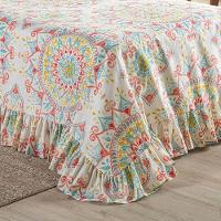 Colcha Queen Pratica 3 Peças - Cor 3 - 100% Poliéster - 3