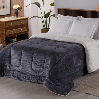 Edredom Coberdrom Phoa Especial Pesado Queen - Chumbo- 100% Poliéster