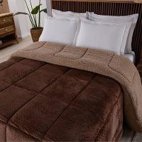 Edredom Coberdrom Phoa Especial Pesado King - Terracota - 100% Poliéster - 2