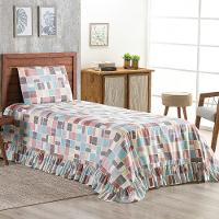 Colcha Solteiro Pratica 2 Peças - Cor 1 - 100% Poliéster - 2