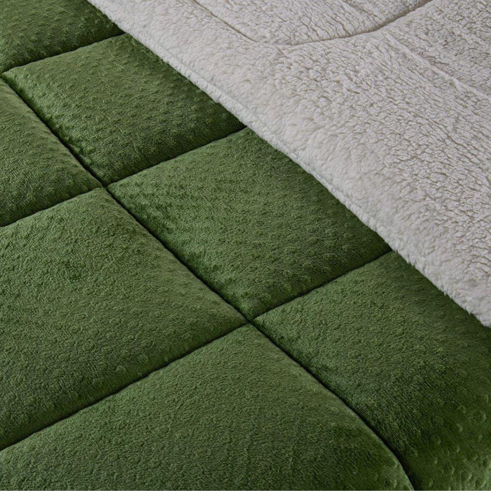 Edredom Coberdrom Phoa Especial Pesado King - Esmeralda - 100% Poliéster - 3