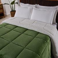 Edredom Coberdrom Phoa Especial Pesado King - Esmeralda - 100% Poliéster - 2