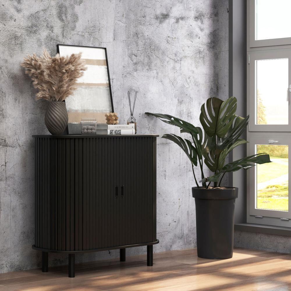 Aparador Buffet Ditália 2 Portas R-635 Preto - 1