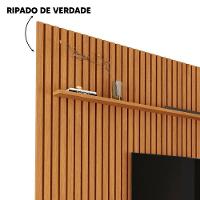 Painel Ripado Para Tv Até 75 Polegadas Sala Nature Versátil 2.2 X 2.2 Nature 2.2 X 2.2 - 3