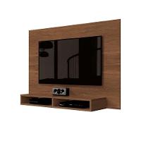 Painel Pequeno Para Tv 43 Polegadas Suspenso 1,20m Com Nicho Nogueira - 3