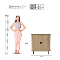 Aparador Buffet Ditália 2 Portas R-635 Riviera