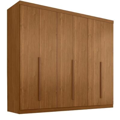 Guarda Roupas Casal 6 Portas 4 Gavetas Alvorada Madeirado