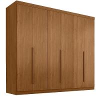 Guarda Roupas Casal 6 Portas 4 Gavetas Alvorada Madeirado - 1