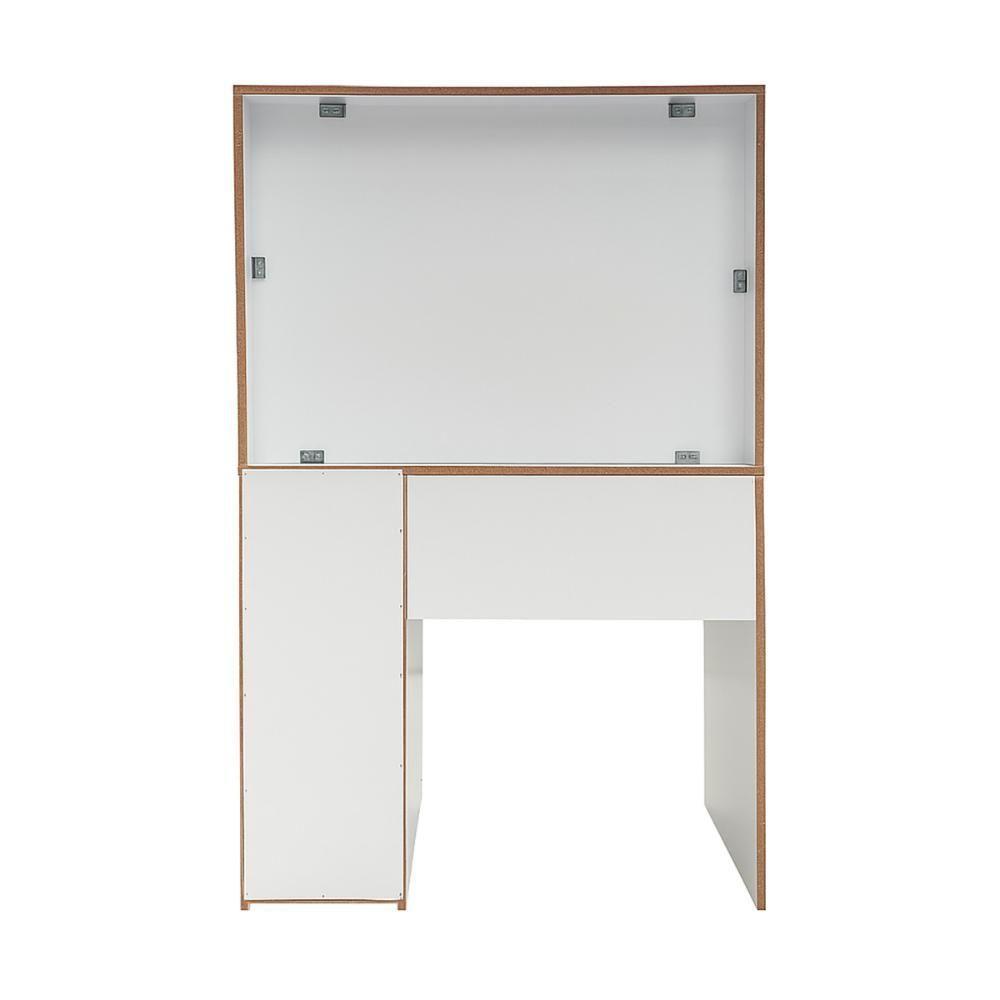 Penteadeira Ditália 4 Gavetas + Kit Luz Pe-110 Branco - 6